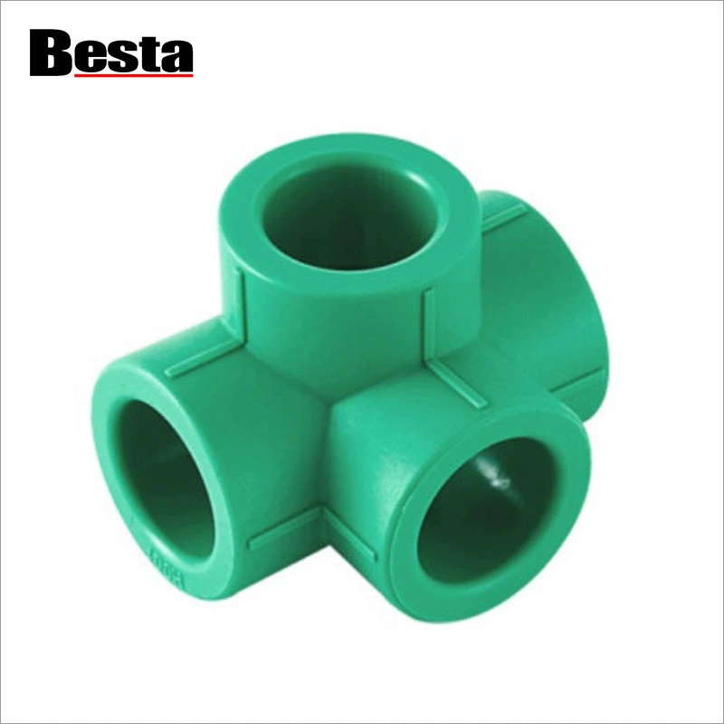 Montarea din plastic PPR în patru direcții este esențială în industria modernă și viața de zi cu zi