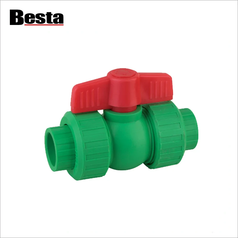 De ce o supapă cu bilă de plastic PPR Double Union este o alegere fiabilă pentru instalații sanitare?