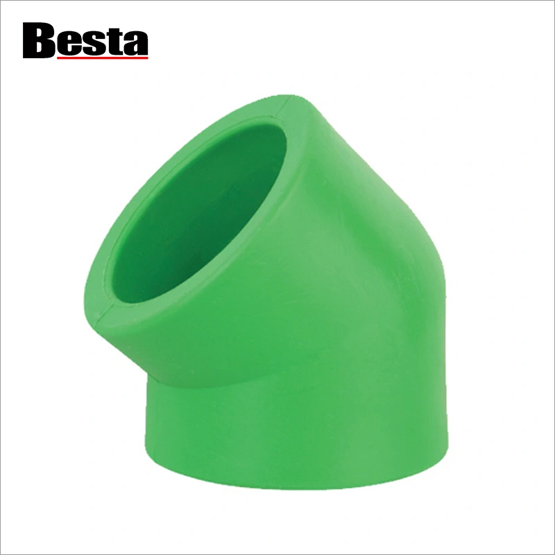 Cot de fixare din plastic PPR 45°
